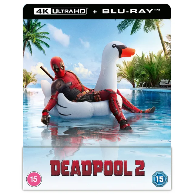 Marvel's Deadpool 2 - Zavvi Exclusive 4K Ultra HD Lenticular Steelbook (Includes Blu-ray)