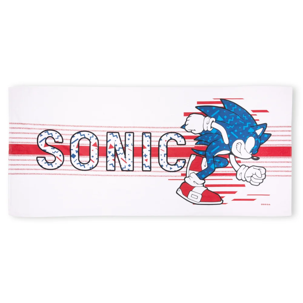 Sonic The Hedgehog Beach Towel Image 1