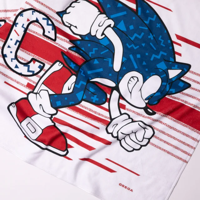 Sonic The Hedgehog Beach Towel