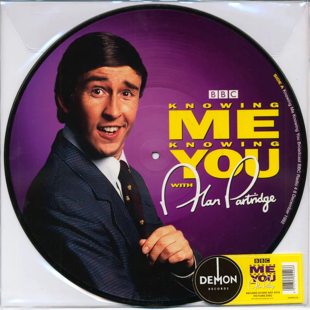 Alan Partridge - Knowing Me Knowing You Vinyl Image 1