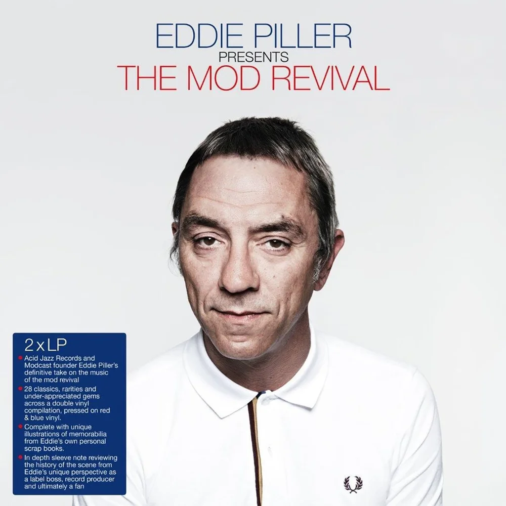 Eddie Piller Presents The Mod Revival (140g Transparent Blue and Red Vinyl) Vinyl 2LP Image 1