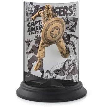 Royal Selangor Limited Edition Gilt Captain America The Avengers #4 Statue