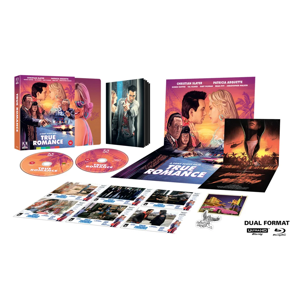True Romance - Zavvi Exclusive 4K Ultra HD Deluxe Steelbook (Includes Blu-ray) Image 1