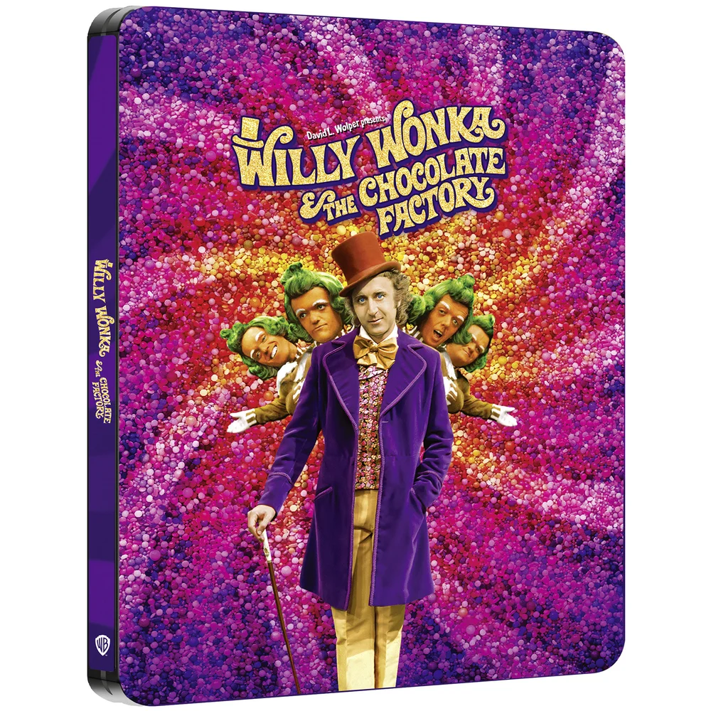 Willy Wonka & the Chocolate Factory - Zavvi Exclusive 4K Ultra HD Steelbook (Includes Blu-ray) Image 1
