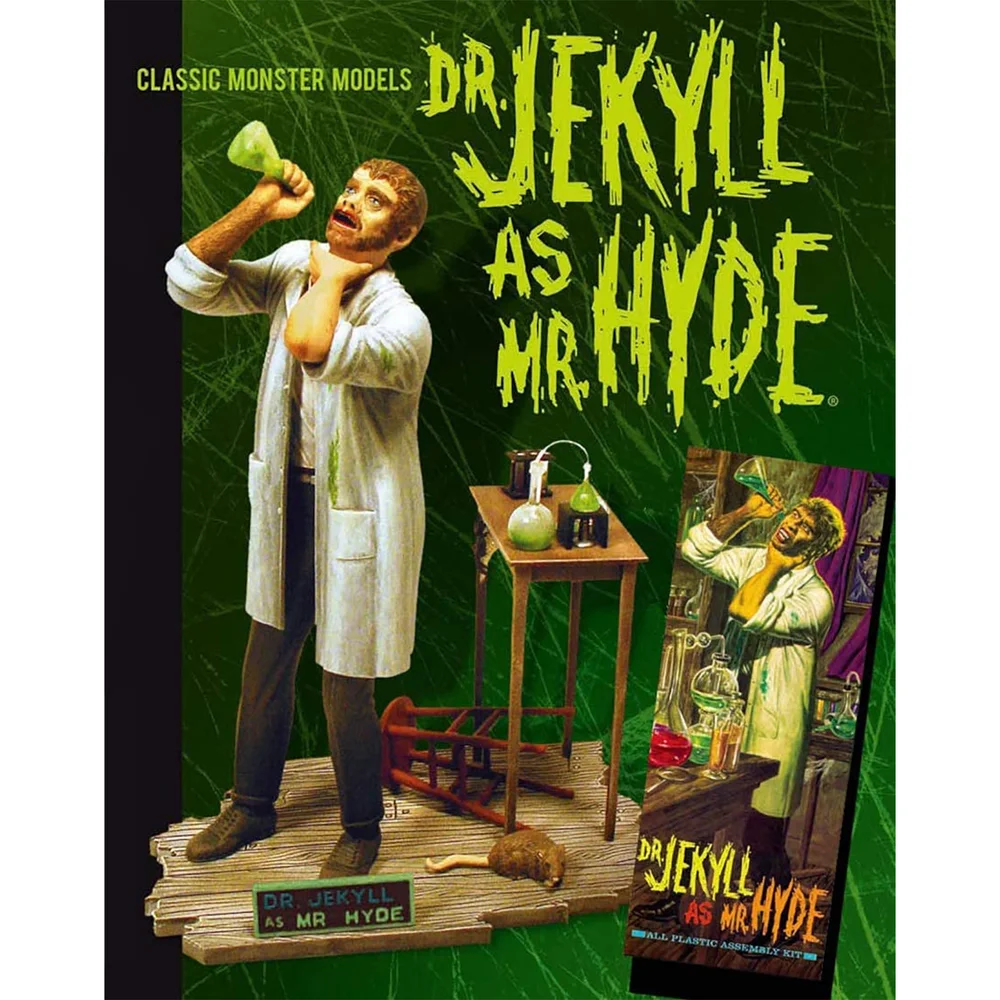 1:8 Dr. Jekyll as Mr. Hyde - Plastic Model Kit Image 1
