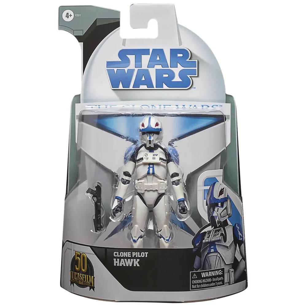 Hasbro Star Wars The Black Series Clone Pilot Hawk Image 1