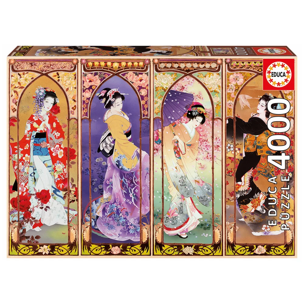 Japanese Collage Jigsaw Puzzle (4000 pieces) Image 1
