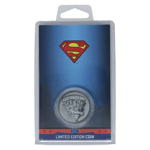 DUST DC Comics Limited Edition Superman Coin