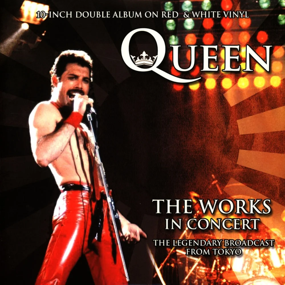Queen - The Works In Concert (Red & White Vinyl) 2x10" Image 1