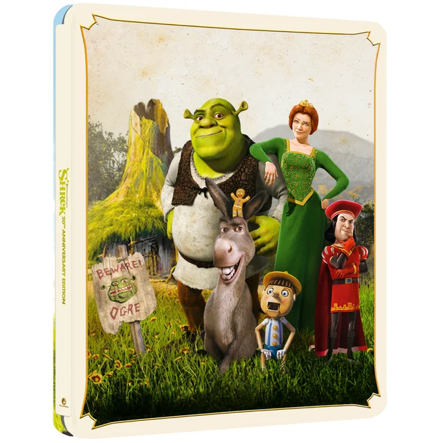 Shrek - Zavvi Exclusive 20th Anniversary 4K Ultra HD Steelbook (Includes Blu-ray)