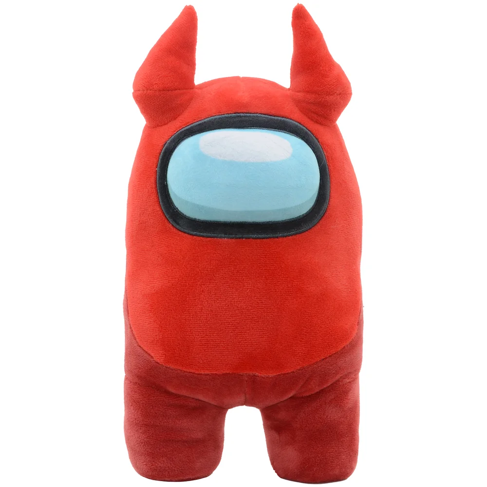 Official Among Us 30cm Plush - Red + Horns Image 1