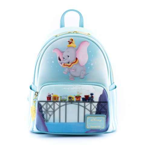 Loungefly Disney Dumbo 80th Anniversary Don't Just Fly Mini Backpack Image 1