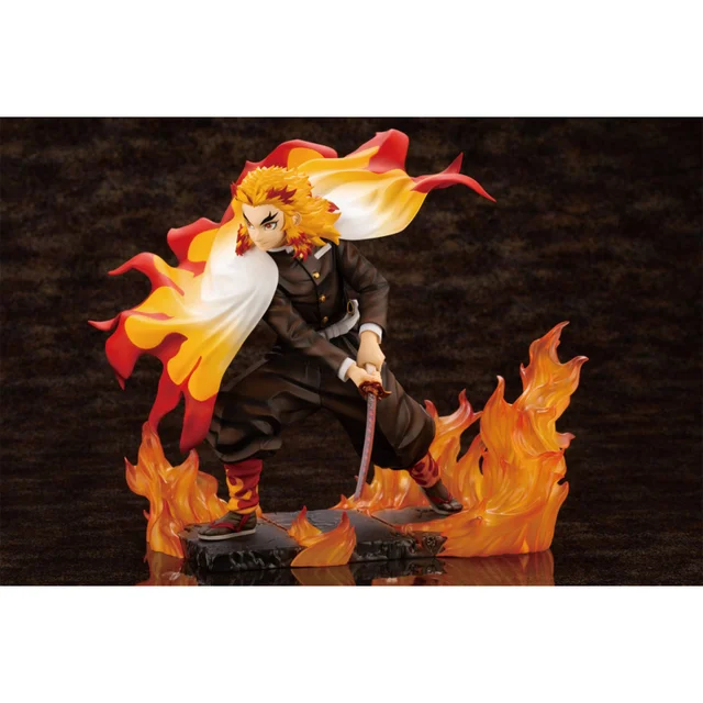 Kotobukiya Demon Slayer: Kimetsu no Yaiba ARTFX J Statue - Kyojuro Rengoku