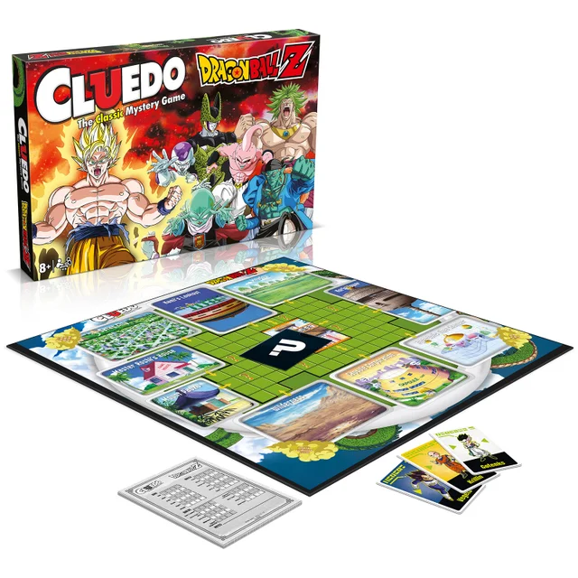 Cluedo Mystery Board Game - Dragon Ball Z Zavvi Exclusive Edition