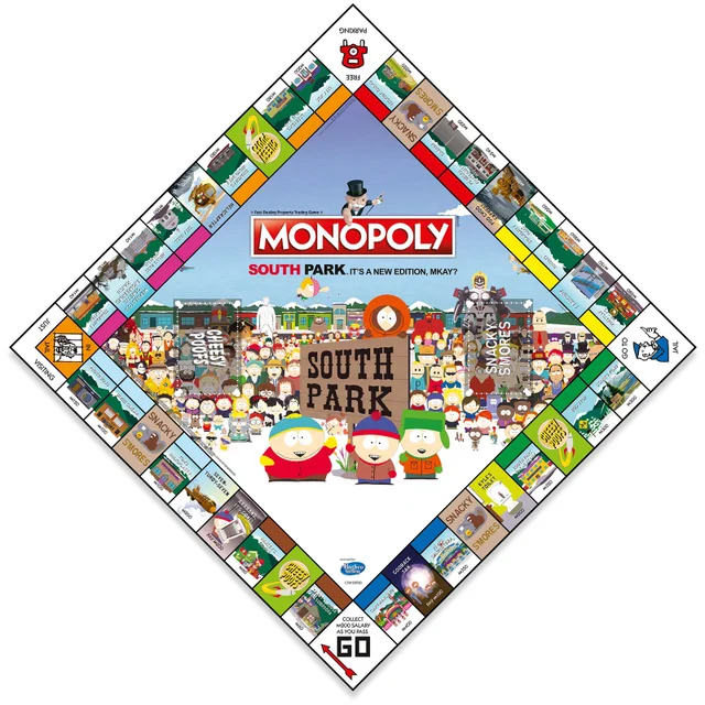 Monopoly Board Game - South Park - Zavvi Exclusive