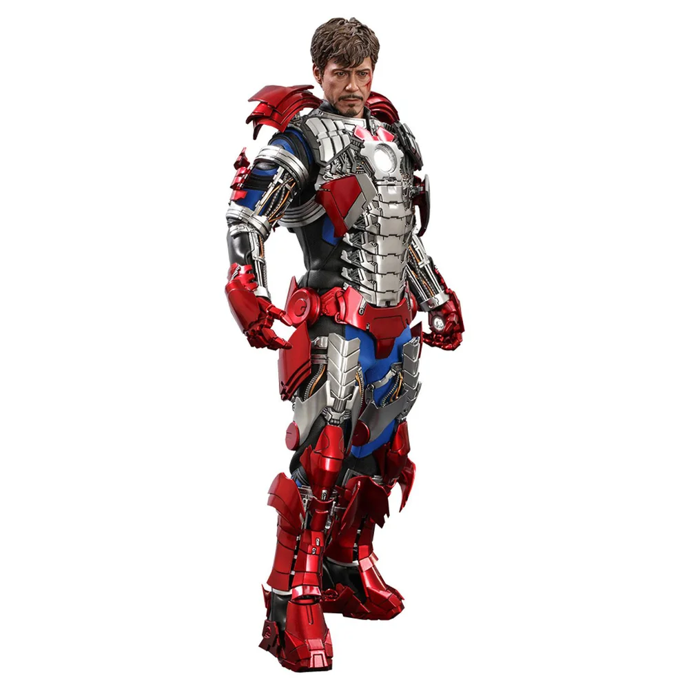 Hot Toys Iron Man 2 Movie Masterpiece Action Figure 1/6 Tony Stark (Mark V Suit Up Version) 31 cm Image 1