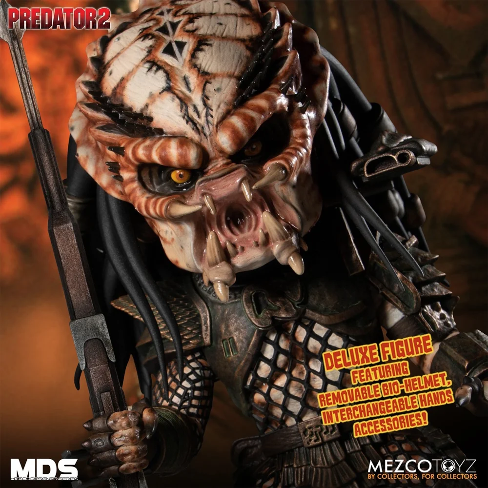 Mezco Predator 2 City Hunter Designer Series Deluxe 6 Inch Action Figure Image 1