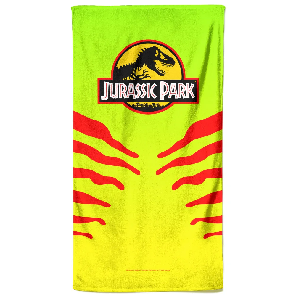 Jurassic Park Gradient Beach Towel Image 1
