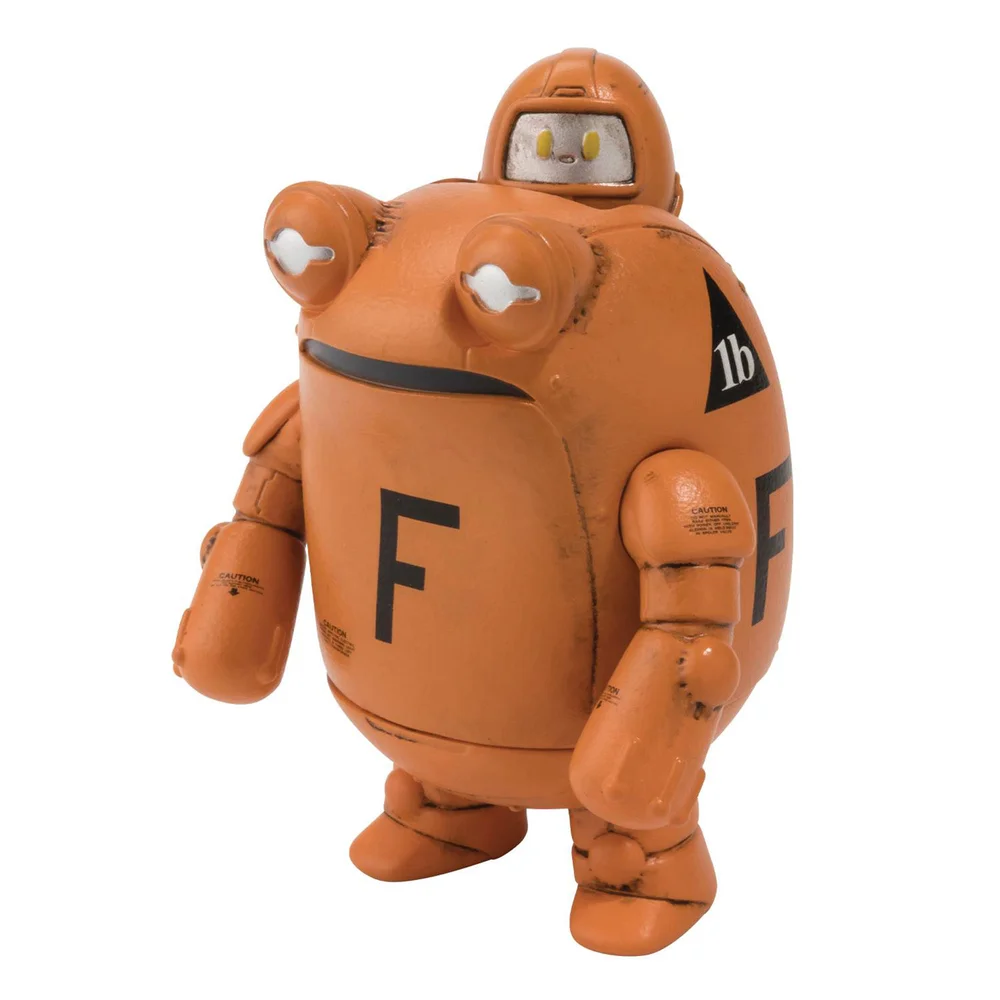 Kerounen Fukuzou Orange Soft Vinyl Figure Image 1