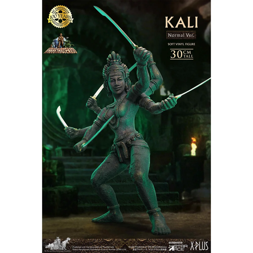 Star Ace Harryhausen100 Soft Vinyl Statue - Kali (Normal Ver.) Image 1