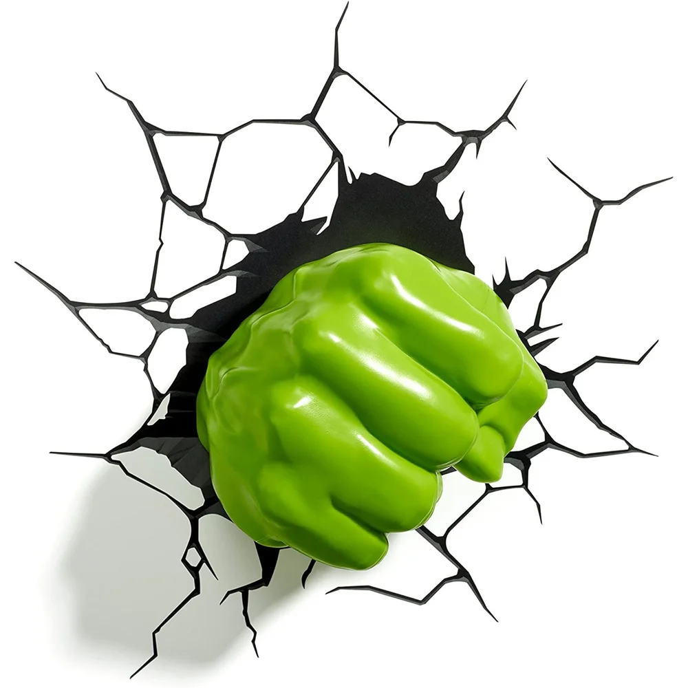 3D Marvel Hulk Fist Light Image 1