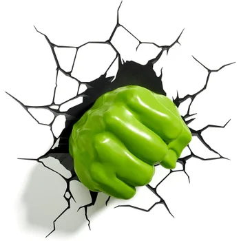 3D Marvel Hulk Fist Light