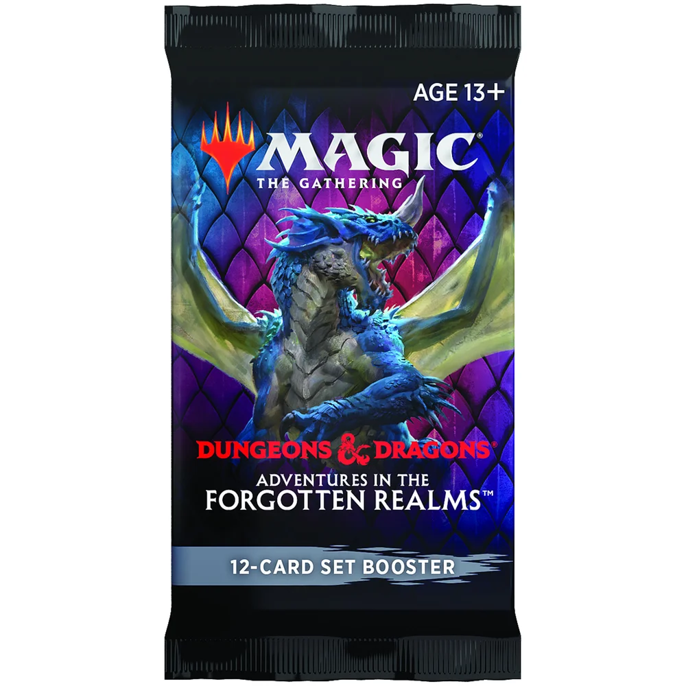 Magic: The Gathering - Adventures in the Forgotten Realms Set Booster Pack Image 1
