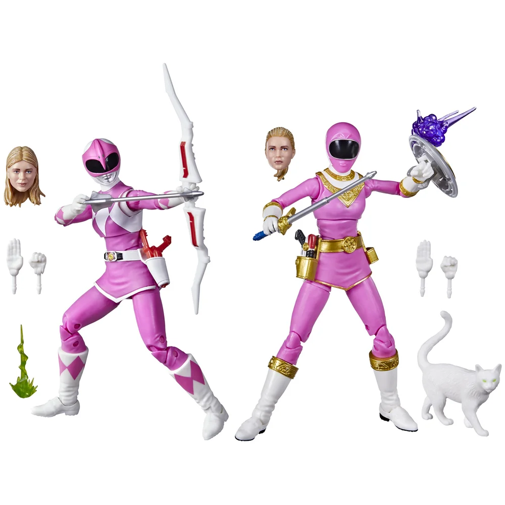 Hasbro Power Rangers Lightning Collection Pink Ranger 2-pack Kat Hillard 6-Inch Premium Collectible Action Figure Toys Image 1
