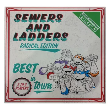 Fanattik Teenage Mutant Ninja Turtles Sewers & Ladders Board Game