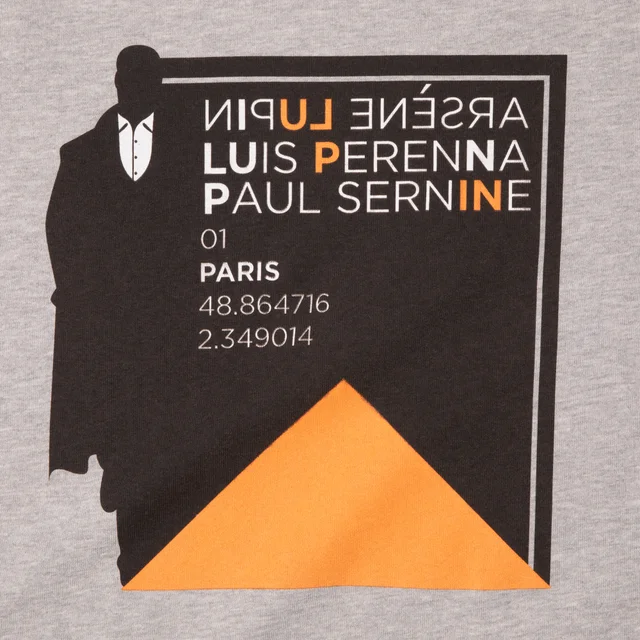 Lupin Silhouette Unisex Sweatshirt - Grey