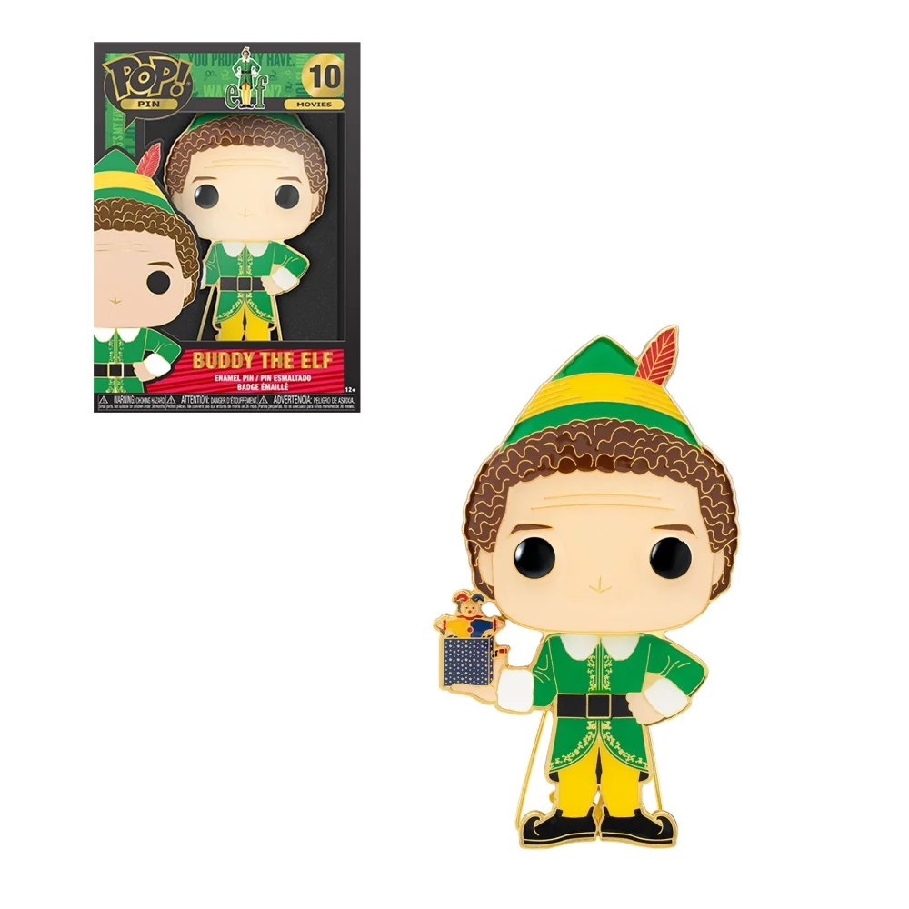 Elf Buddy Funko Pop! Pin Image 1