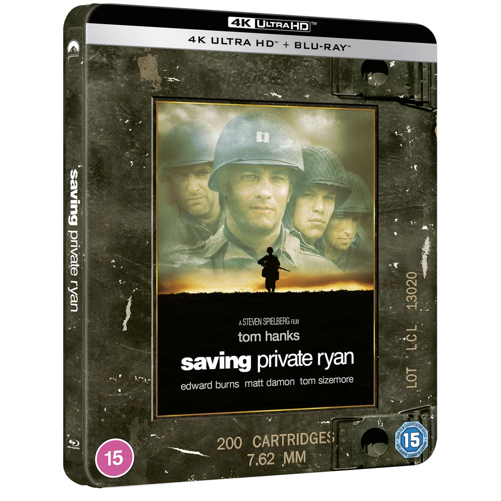 Saving Private Ryan - 4K Ultra HD Zavvi Exclusive 3 Disc Steelbook (Includes Blu-ray) Image 1