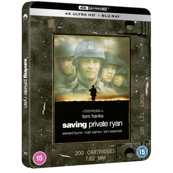 Saving Private Ryan - 4K Ultra HD Zavvi Exclusive 3 Disc Steelbook (Includes Blu-ray)