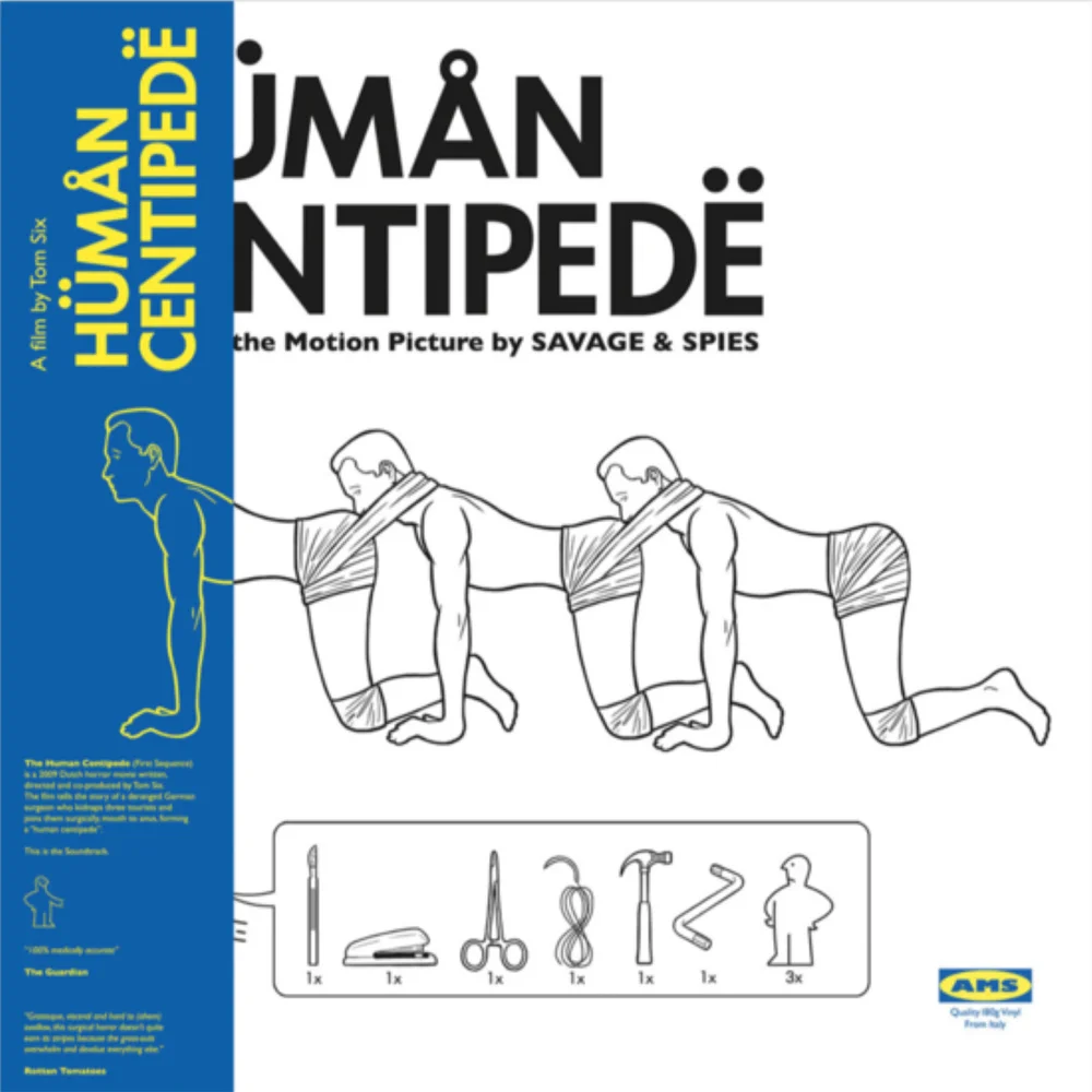 The Human Centipede (Music From The Motion Picture) Vinyl (Blue) Image 1