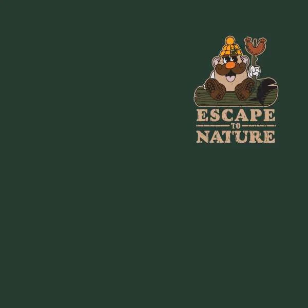 Mr. Potato Head Escape To Nature Men's T-Shirt - Green