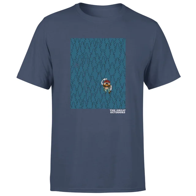 Mr. Potato Head The Great Outdoors Men's T-Shirt - Navy