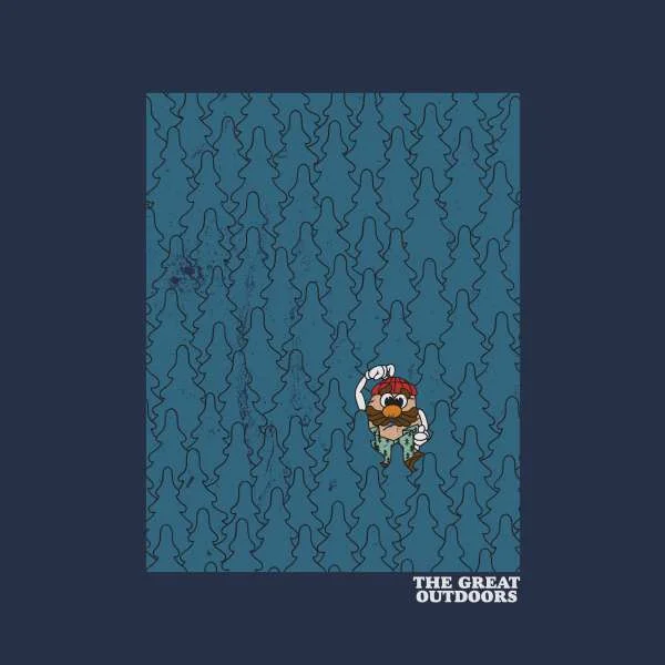 Mr. Potato Head The Great Outdoors Men's T-Shirt - Navy