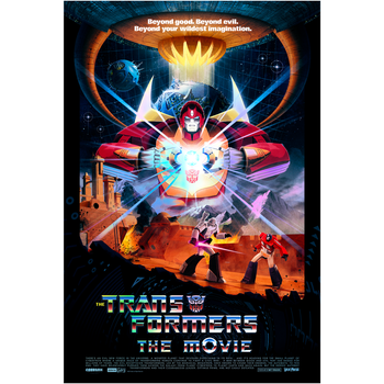 Transformers 24x36" Lithograph Print Holofoil Variant by Matt Ferguson
