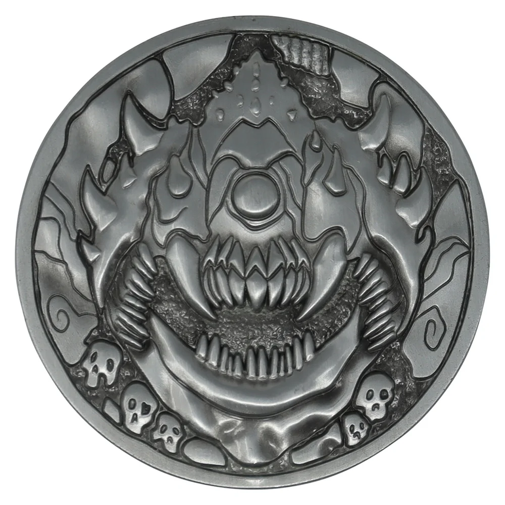 Fanattik Doom Cacodemon Level Up Collectors Medallion Image 1