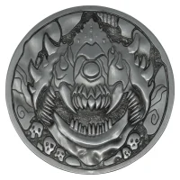 Fanattik Doom Cacodemon Level Up Collectors Medallion