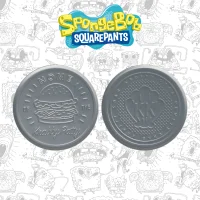 Fanattik SpongeBob SquarePants Krabby Patty Metal Drinks Coasters Set - undefined undefined