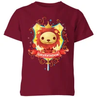 Harry Potter Gryffindor Kids' T-Shirt - Burgundy - undefined undefined