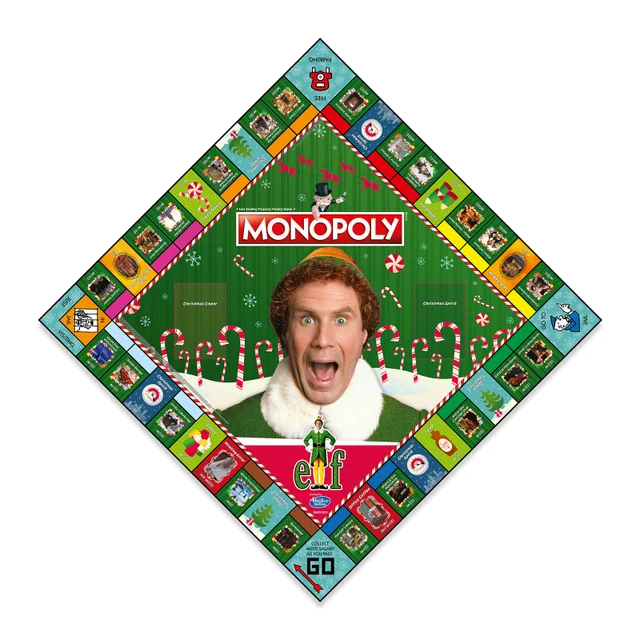 Monopoly Board Game - Elf Edition