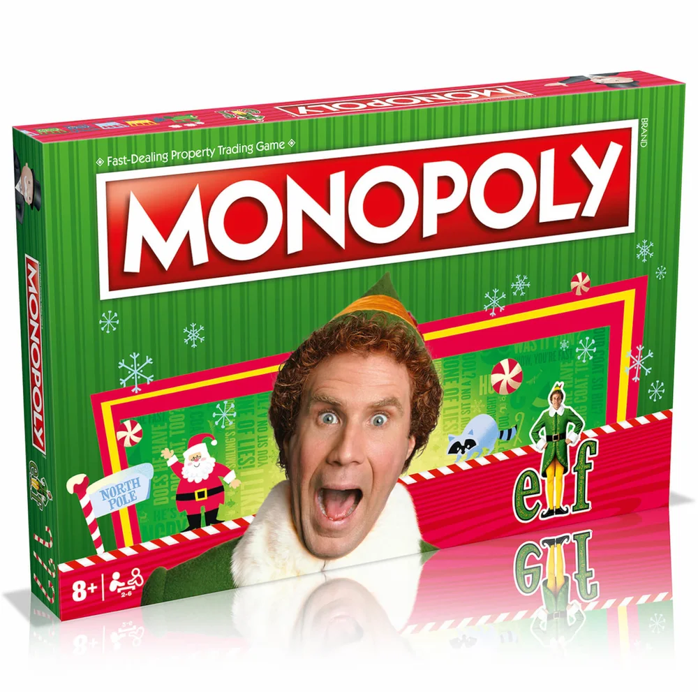 Monopoly Board Game - Elf Edition Image 1