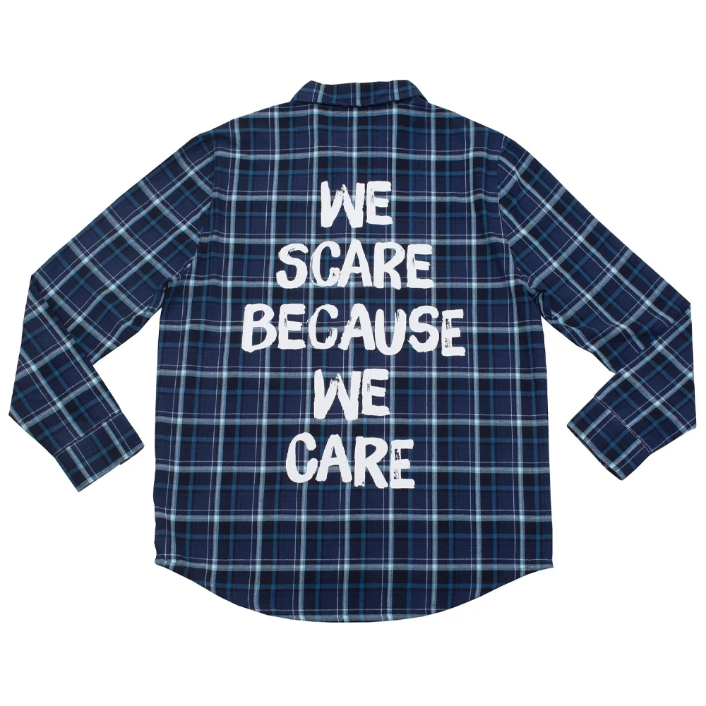 Cakeworthy Monsters Inc We Scare Flannel - S Image 1