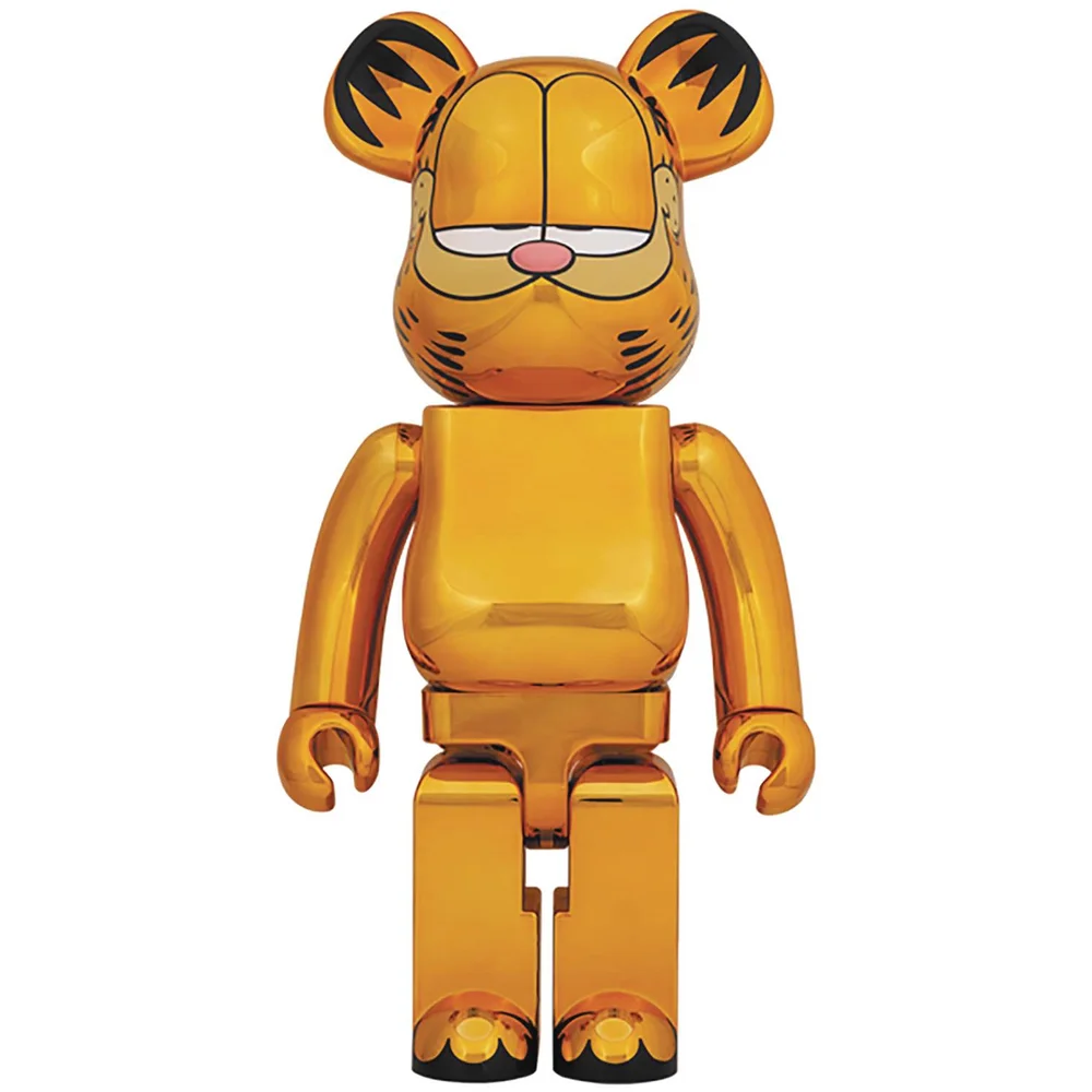 Medicom Garfield (Gold Chrome) 1000% Be@rbrick Image 1
