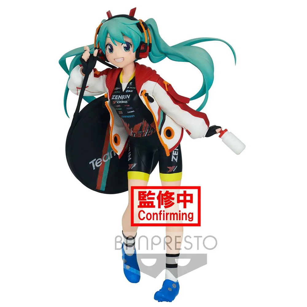 Banpresto Racing Miku - Hatsune Miku 2020 Team Ukyo Ver. Espresto Figure 17cm Image 1