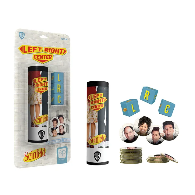 LEFT RIGHT CENTER: Seinfeld Dice Game
