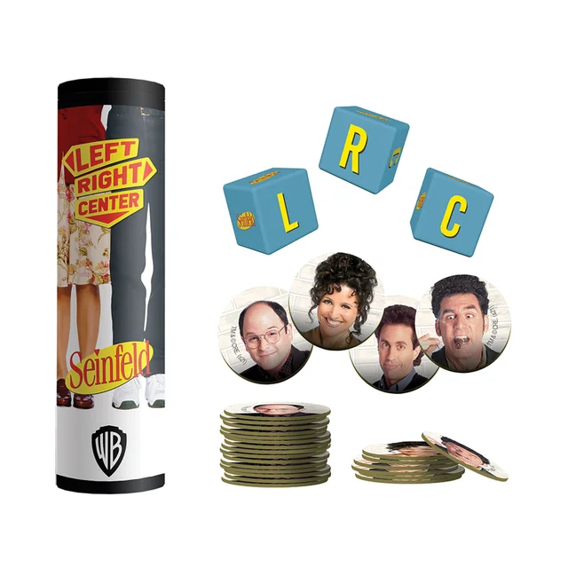 LEFT RIGHT CENTER: Seinfeld Dice Game