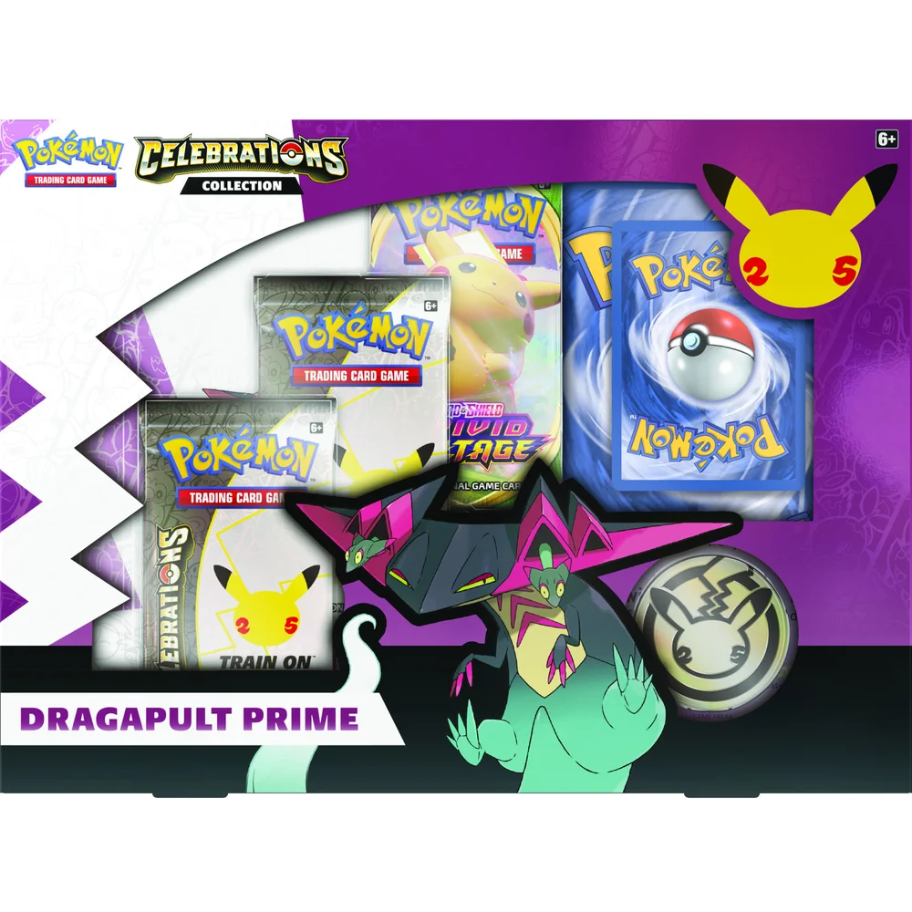 Pokémon TCG: Celebrations Collection Dragapult Prime (25th Anniversary) Image 1